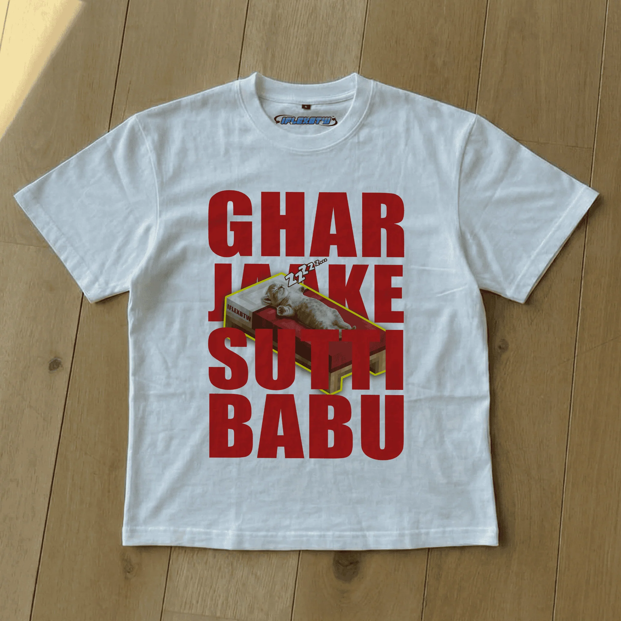 GHAR JAAKE SUTTI BABU TEE - Image 2