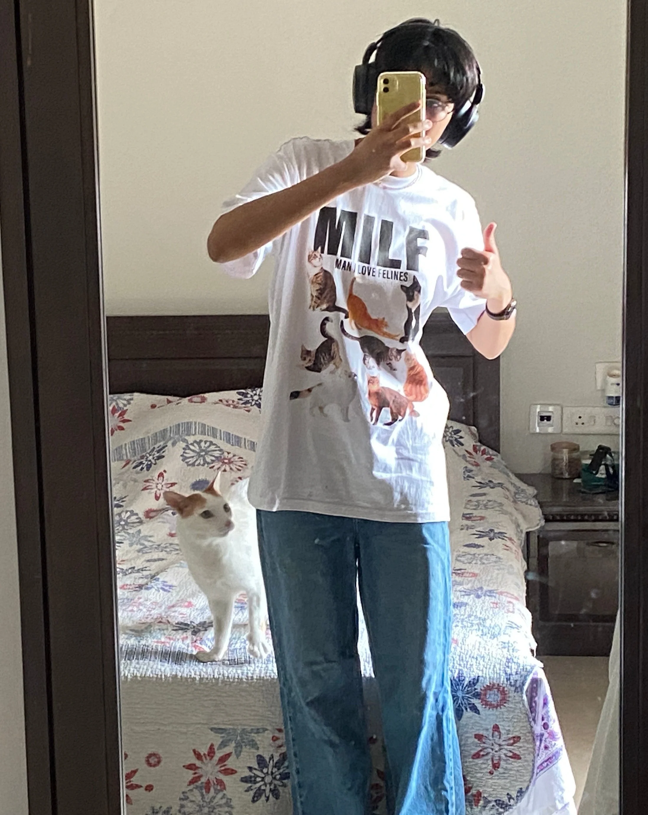 Milf (man i love felines) t-shirt - Image 3