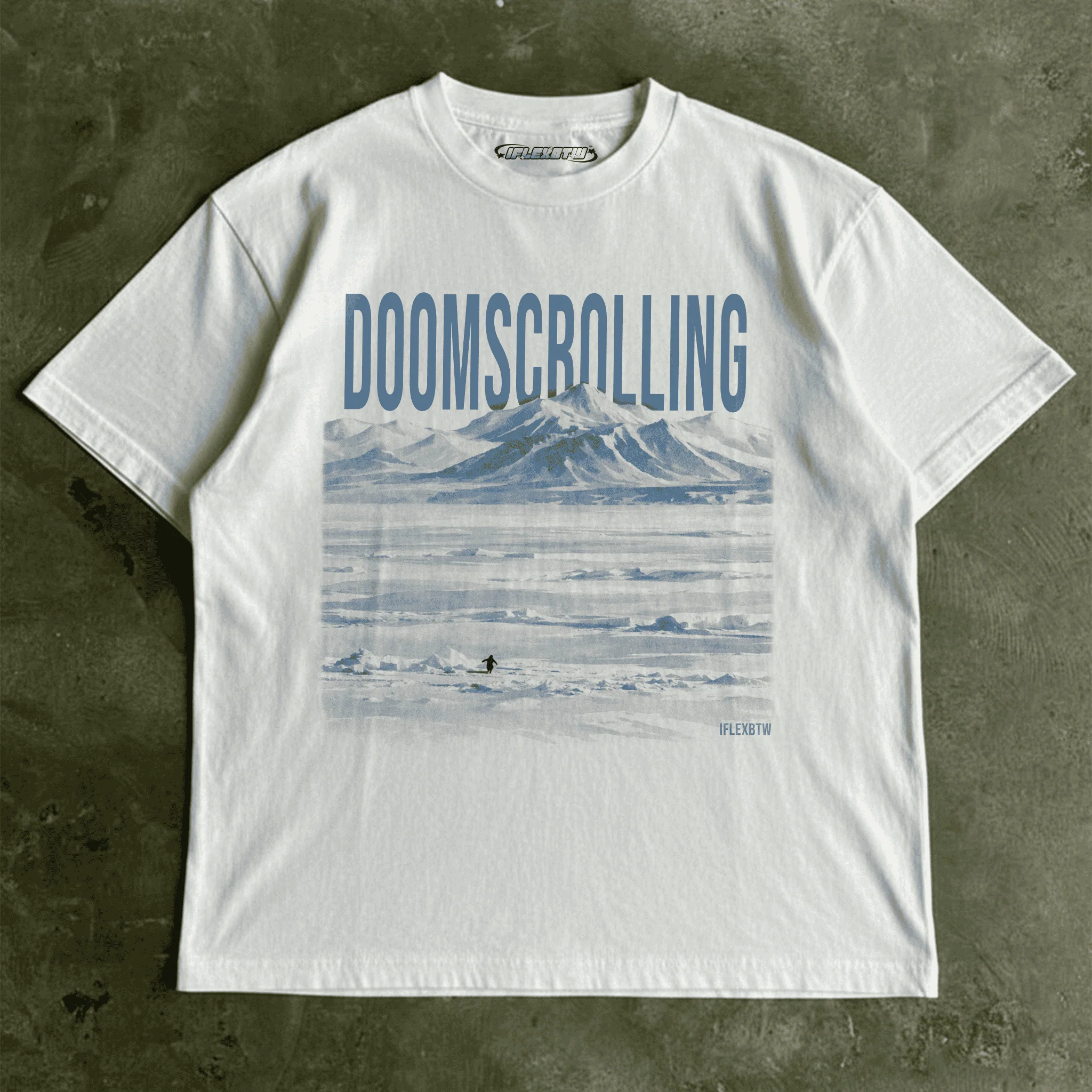 PENGUIN DOOMSCROLLING TEE