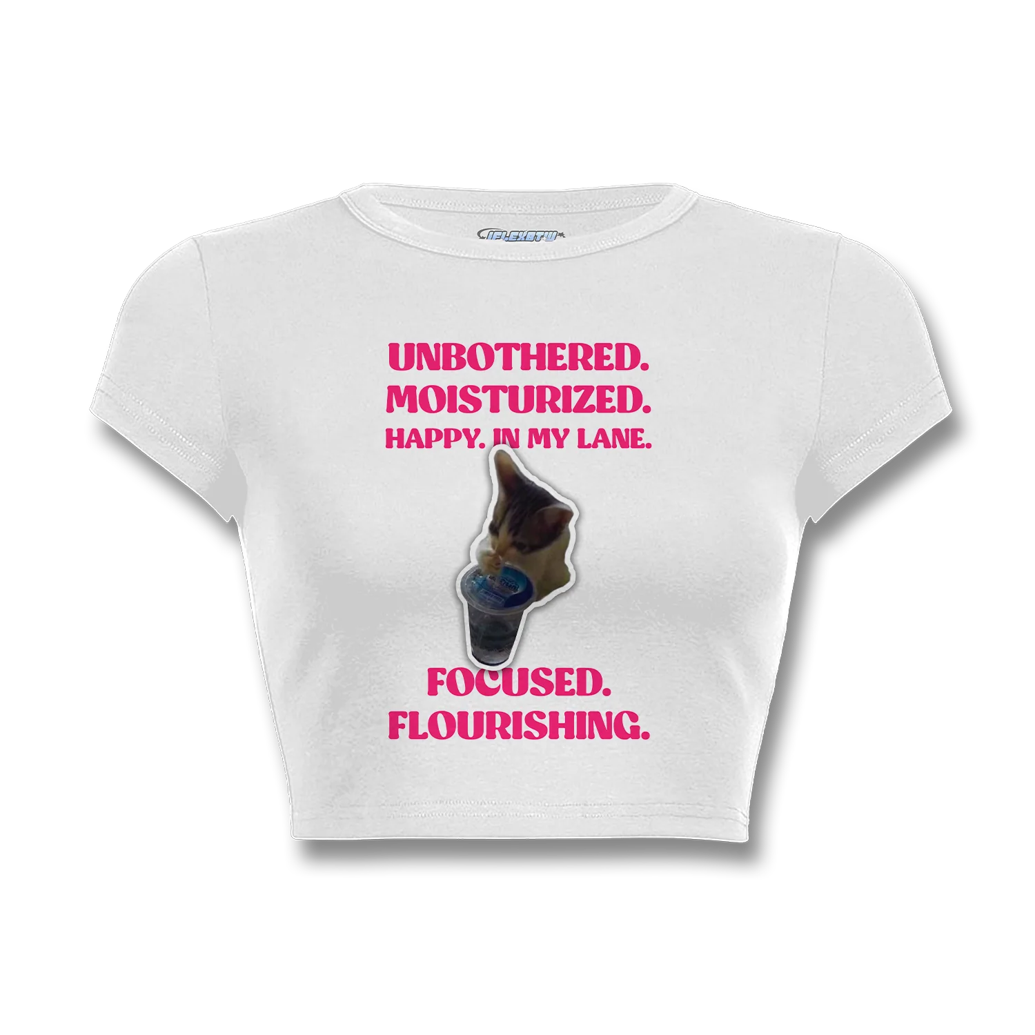 UNBOTHERED BABY TEE