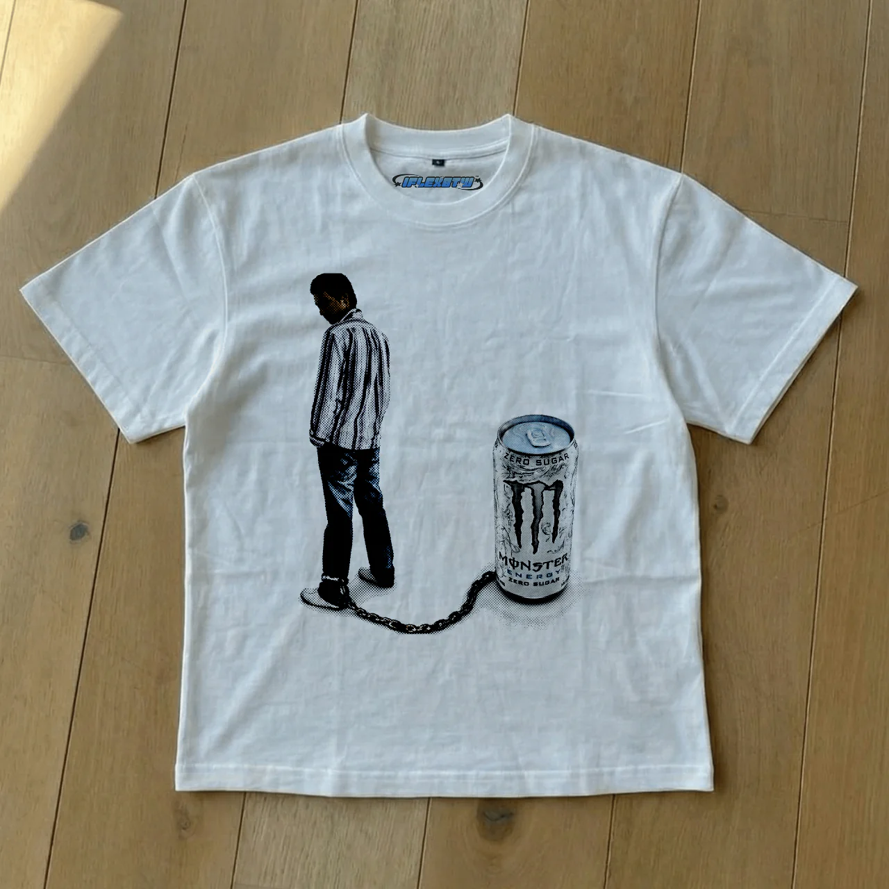WHITE MONSTER TEE - Image 2